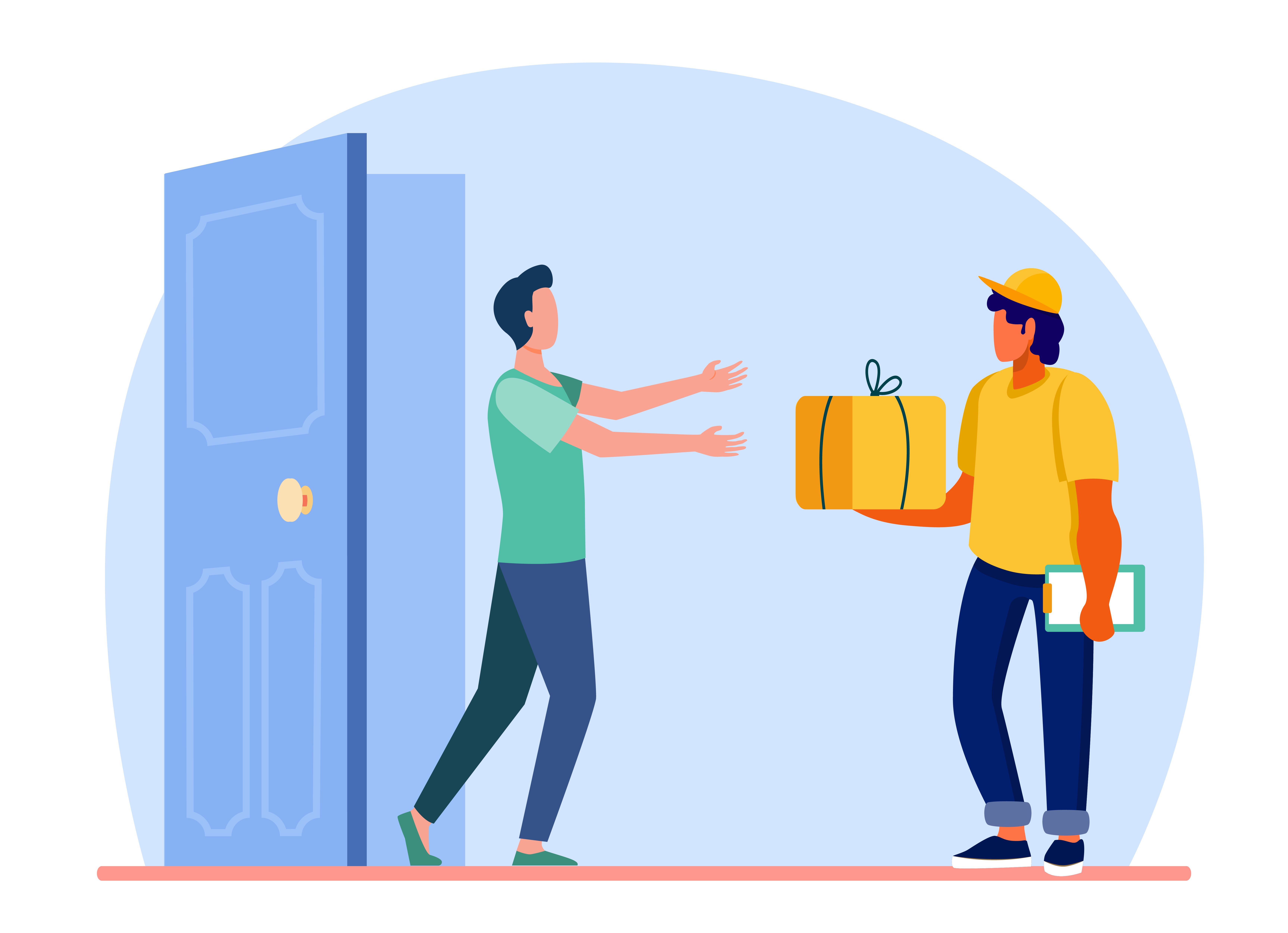 Delivery Illustration